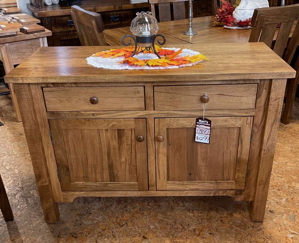 50 Inch Shaker Style 2 drawer, 2 door Sideboard